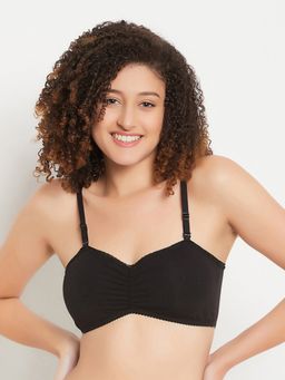 Clovia - Cotton Padded Non-Wired Full Cup Multiway Beginners T-Shirt Bra