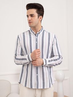 Red Tape - Mens Cotton Shirt for Refined Casual Style - Off White