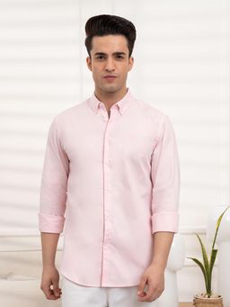 Red Tape - Mens Poplin Shirt Smooth Cotton Sophistication - Pink