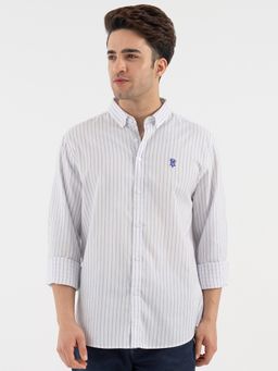 Red Tape - Striped Shirt for Men - White