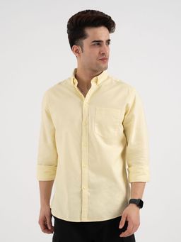 Red Tape - Mens Oxford Shirt - Yellow