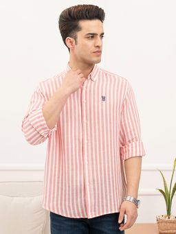 Red Tape - Shirt Mens - Peach