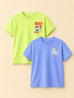 Kidbea - Ultra Soft Bamboo Comfort T-Shirt For Kids (Pack of 2)