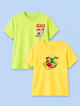 Kidbea - Ultra Soft Bamboo Comfort T-Shirt For Kids (Pack of 2)