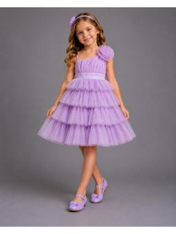 The Little Tales - Lavender Net Tutu Dress