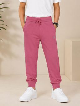 KiddoPanti - Boys And Girls Cotton Knit Solid Joggers