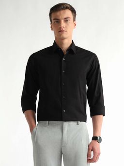 Arrow Newyork - Men's Self Design Slim Fit Shirt