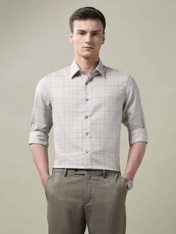 Arrow - Men's Checked Tailored Fit Shirt