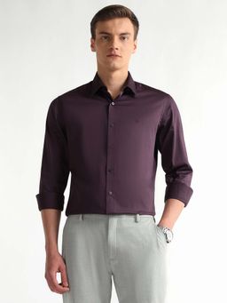 Arrow Newyork - Men's Solid Slim Fit Shirt