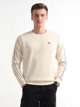 Arrow Sports - Men's Solid Crew Neck Regular Fit Sweatshirt