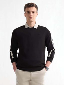 Arrow Sports - Men's Solid Crew Neck Sweatshirt