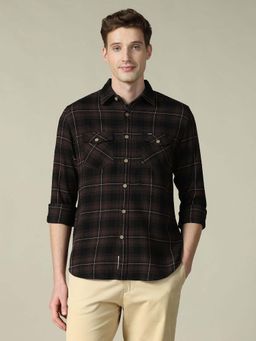 U.S. Polo Assn. Denim Co. - Men's Checked Regular Fit Shirt