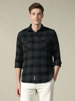 U.S. Polo Assn. Denim Co. - Men's Checked Regular Fit Shirt