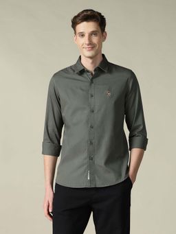 U.S. Polo Assn. Denim Co. - Men's Solid Regular Fit Shirt