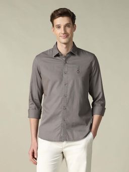 U.S. Polo Assn. Denim Co. - Men's Solid Regular Fit Shirt