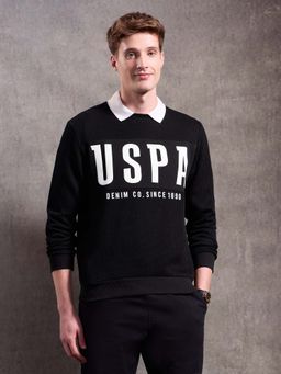U.S. Polo Assn. Denim Co. - Men's Printed Crew Neck Sweatshirt