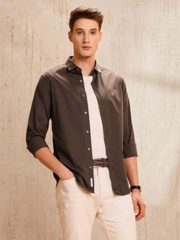 U.S. POLO ASSN. - Men's Solid Tailored Fit Shirt