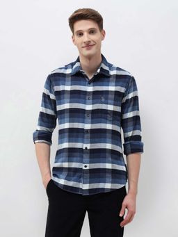 U.S. POLO ASSN. - Men's Checked Tailored Fit Shirt