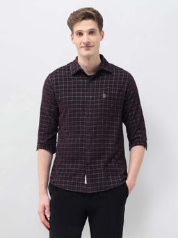 U.S. POLO ASSN. - Men's Checked Tailored Shirt