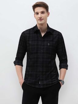 U.S. POLO ASSN. - Men's Checked Tailored Fit Shirt