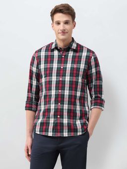 U.S. POLO ASSN. - Men's Checked Tailored Fit Shirt