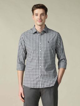 U.S. POLO ASSN. - Men's Checked Tailored Fit Shirt