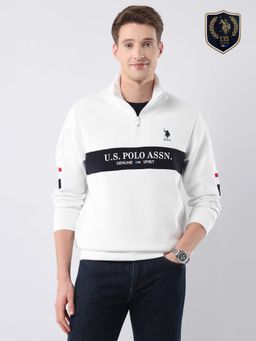 U.S. POLO ASSN. - Men's High Neck Regular Fit Sweatshirt
