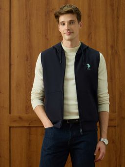 U.S. POLO ASSN. - Men's Varsity Theatre Regular Fit Zipper Sweatshirt