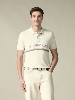 U.S. POLO ASSN. - Men's Embroidered Regular Fit Polo T-Shirt
