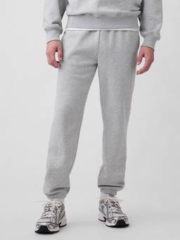 GAP - Grey Solid Regular Fit Mid Rise Jogger