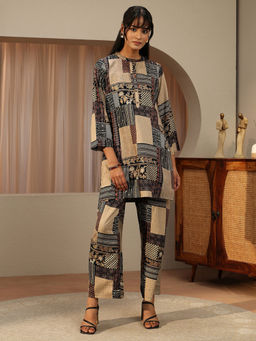 Libas - Women Printed Rayon Co-Ord Set