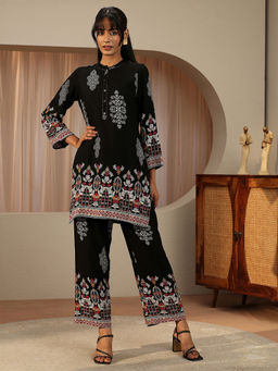 Libas - Women Printed Rayon Co-Ord Set