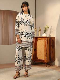 Libas - Women Printed Rayon Co-Ord Set