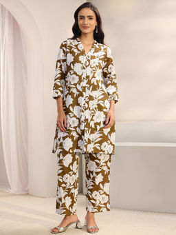 Gerua By Libas - Women Printed Cotton Blend Co-Ord Set
