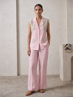 Autumnlane - Women Embroidered Cotton Co-Ord Set