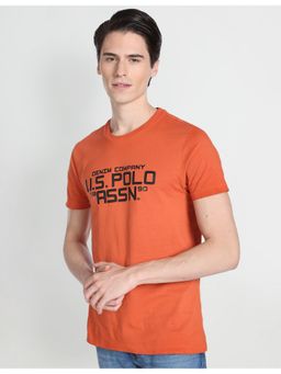 U.S. Polo Assn. Denim Co. - Brand Print Cotton T-Shirt