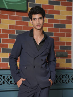 HILO DESIGN - Noxion - Black Stretch Urban Blazer