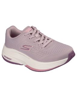 SKECHERS - Purple Textile Sports Women Walking Shoes