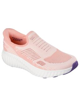SKECHERS - Pink Textile Sports Women Running Shoes