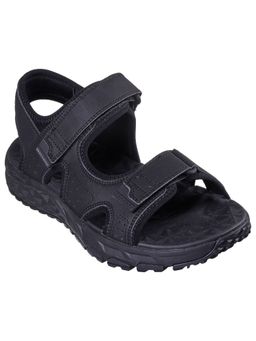 SKECHERS - Black Textile Casual Men Sandals