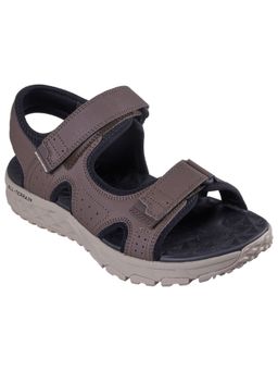 SKECHERS - Brown Textile Casual Men Sandals