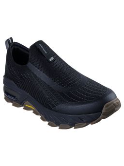SKECHERS - Black Textile Sports Men Trekking Shoes