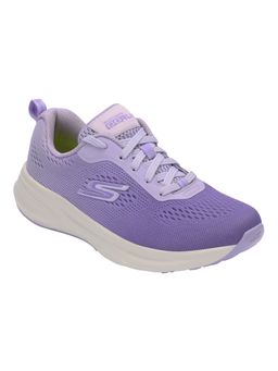 SKECHERS - Blue Textile Sports Women Running Shoes