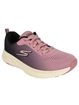 SKECHERS - Purple Textile Sports Women Running Shoes