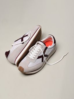 GAS - Red Leather Casual Men Sneakers