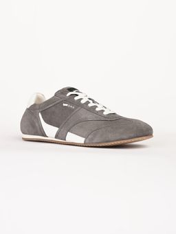 GAS - Grey Suede & Leather Casual Men Sneakers