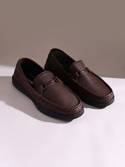 GAS - Brown Leather Casual Men Loafers