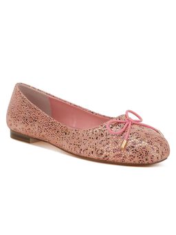 Rag & Co - Pink Suede Casual Women Ballerinas