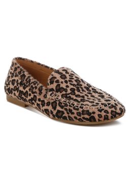 Rag & Co - Brown Microfibre Casual Women Loafers