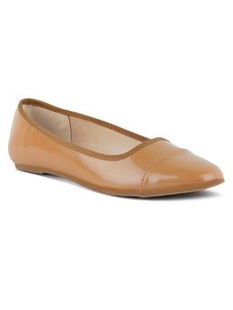 London Rag - Tan PU Casual Women Ballerinas